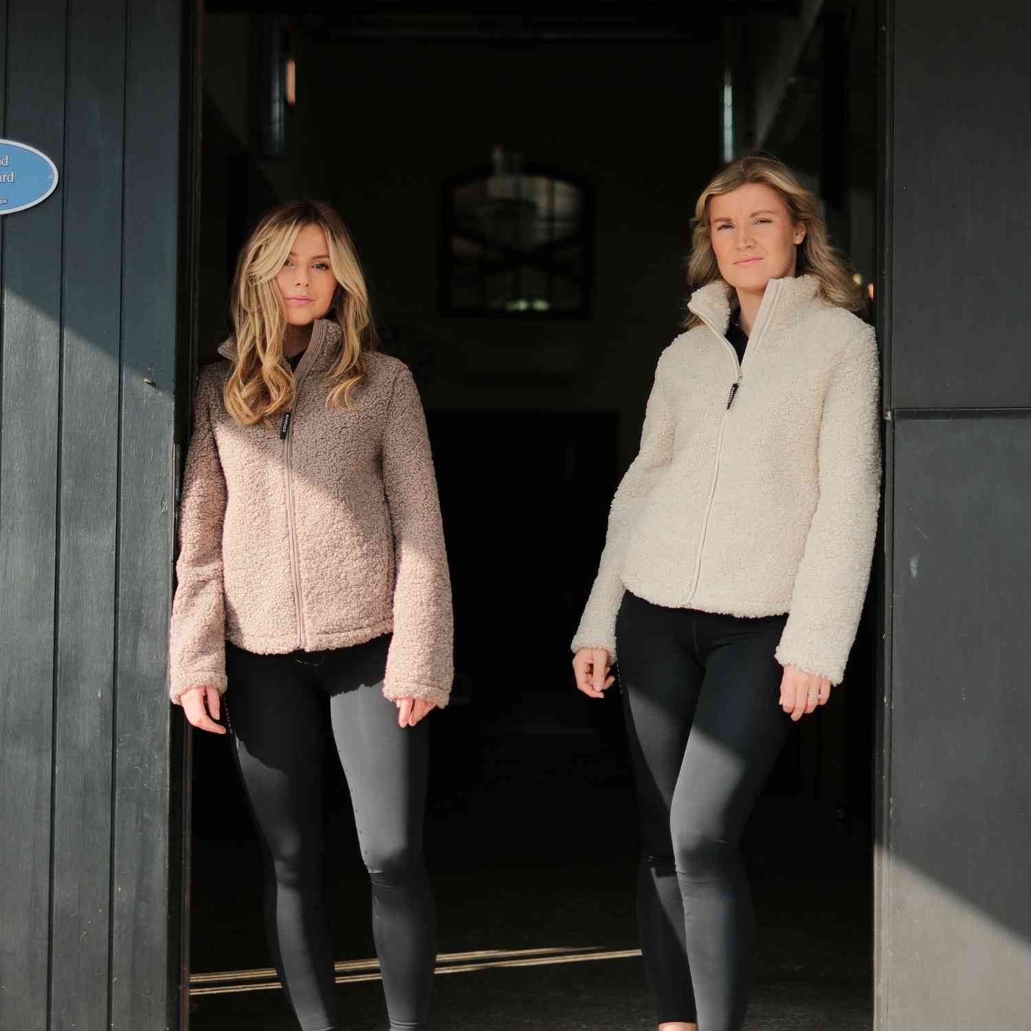 Teddy Jackets Beige and Brown