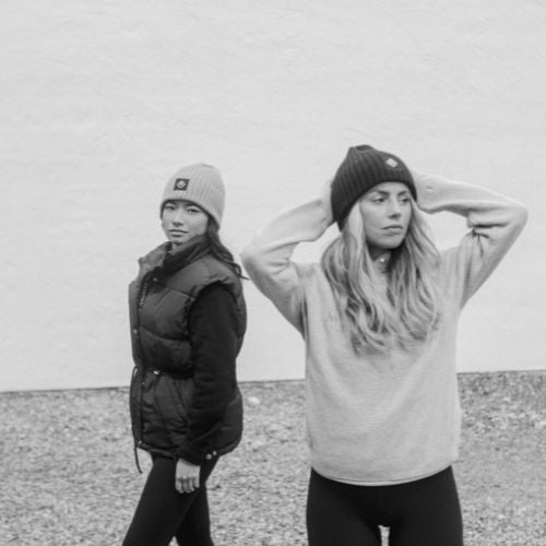 Knitted Hats Black and White